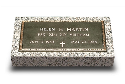 Bronze Military Grave Markers For Military Veterans